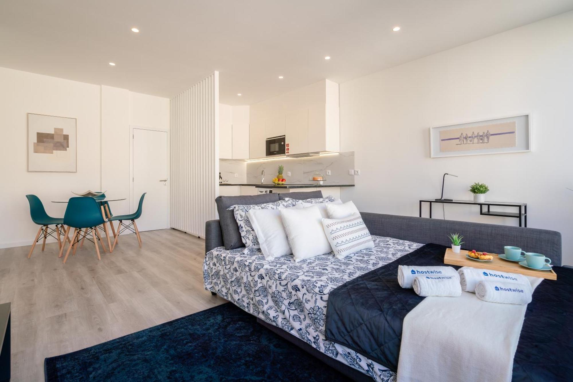 Host Wise - Trendy Spacious Flats - Matosinhos マトジニョシュ 部屋 写真